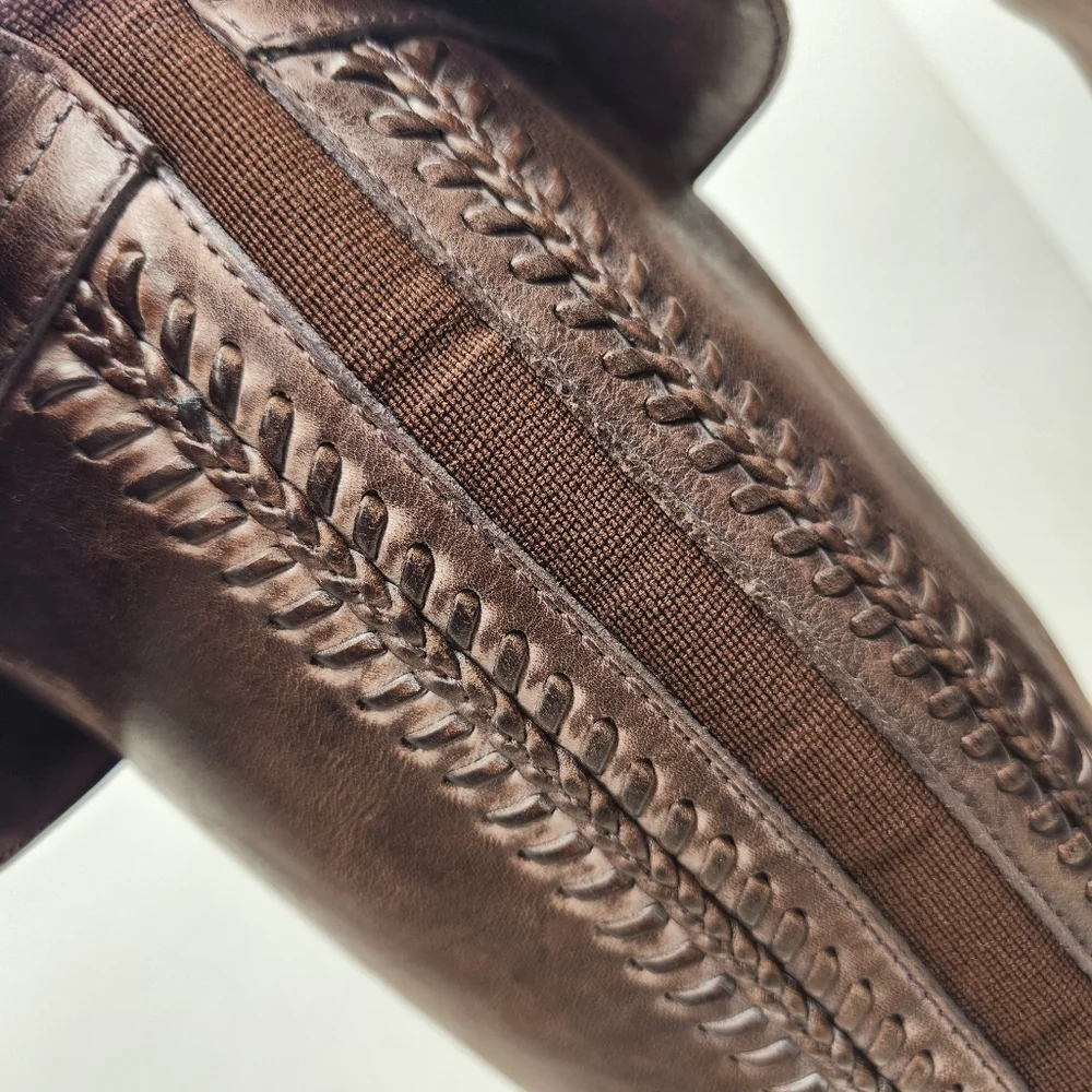 Vince Camuto Over The Knee Boots 6.5 Brown Leather Bendra Tall Comfort Casual